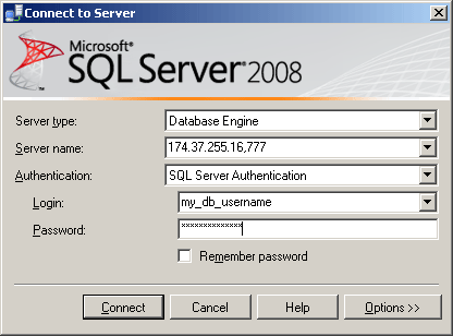 kralen zaad Afdeling What is my MS SQL Connection String on my SQL Management Studio tool?